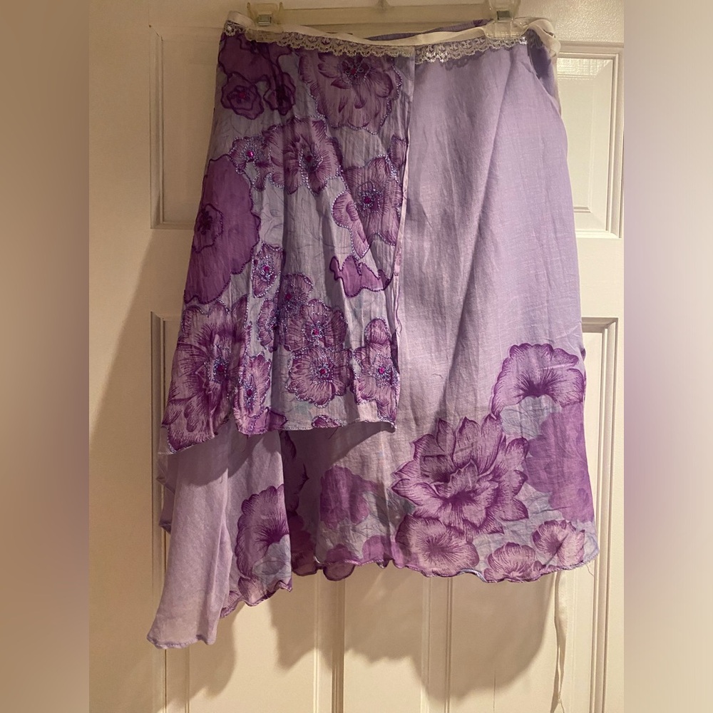 Lavender Wrap Around Skirt